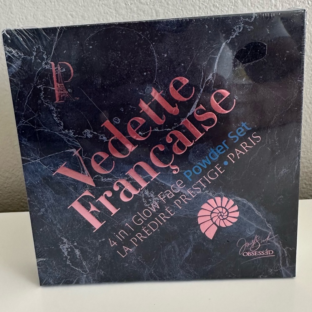 New Sealed Vedette Francaise 4-in- 1 Glow Face Powder Set - Picture 5 of 6